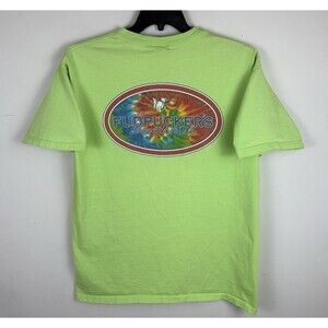 Y2K Fudpuckers Graphic T-Shirt / Green / Florida / Size Large